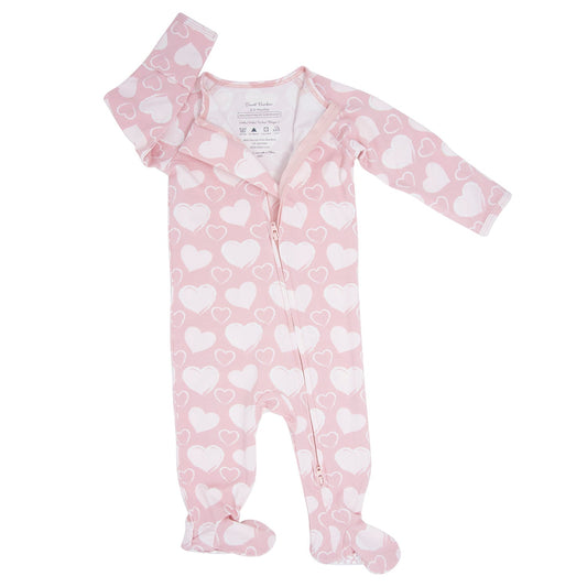 So Much Love Ruffle Footie
