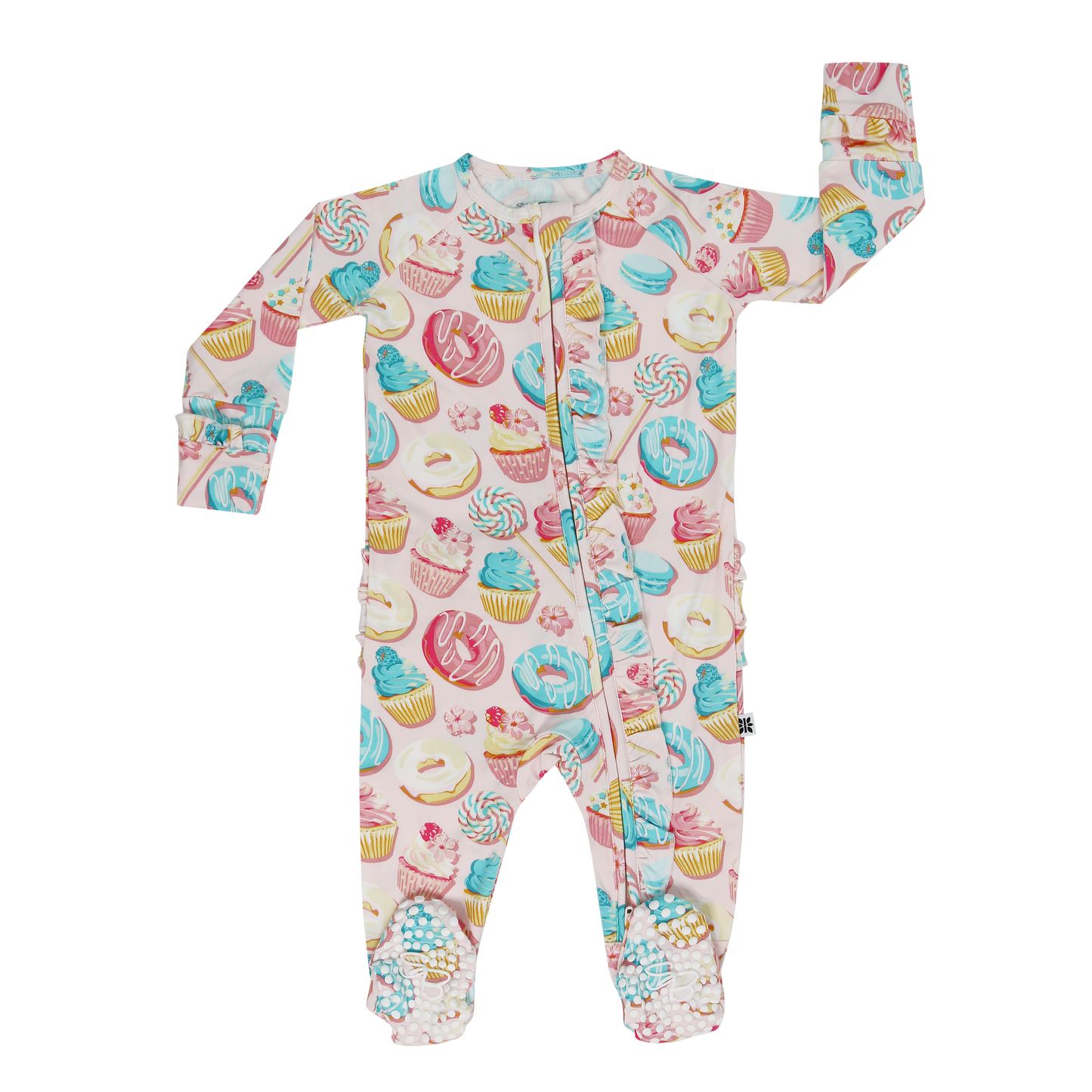 So Much Love Ruffle Footie