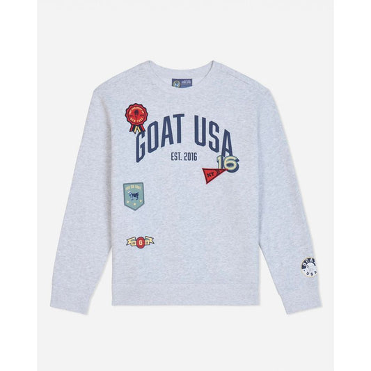 Patchwork Crewneck Sweatshirt