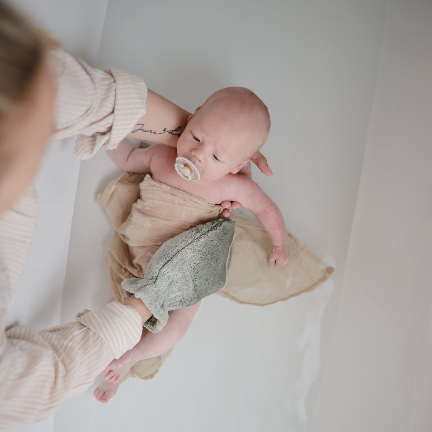 Organic Cotton Bath Mitt