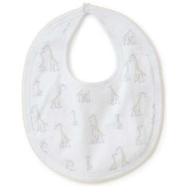 giraffe generations print bib