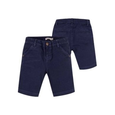 Boys Twill Shorts Navy or Brown