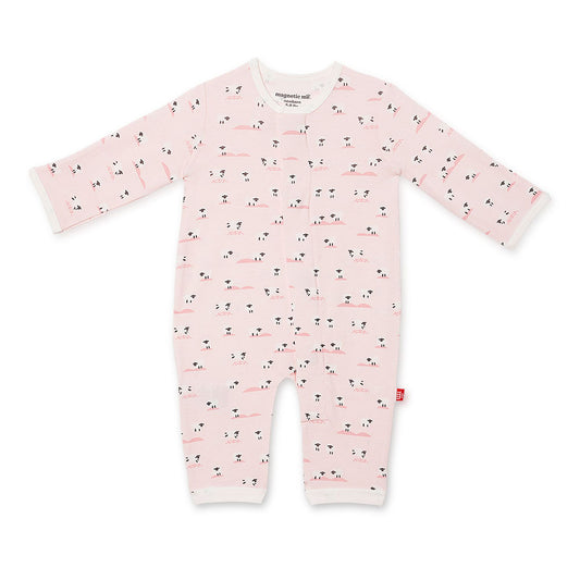 Baa Baa Baby Pink Modal Coverall