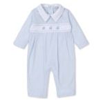 Playsuit STR Light Blue- Trains