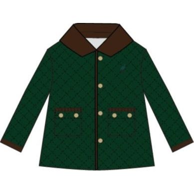 Caldwell Quilted Coat Montague Moss