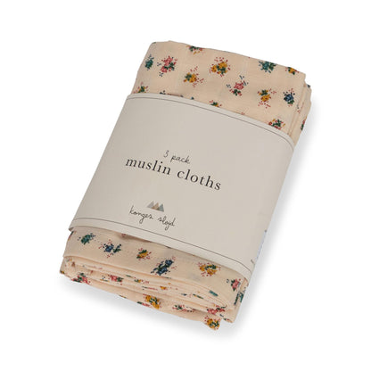 Muslin Cloths - 3 Pack