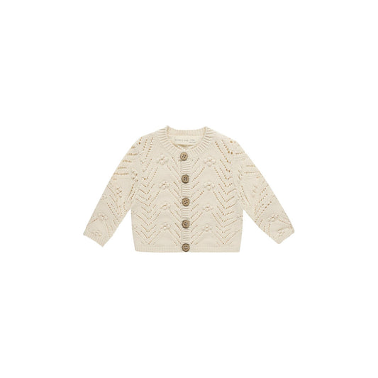 KNIT CARDIGAN || NATURAL