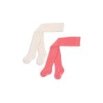 2 PACK POINTELLE TIGHTS BEIGE/ROSE