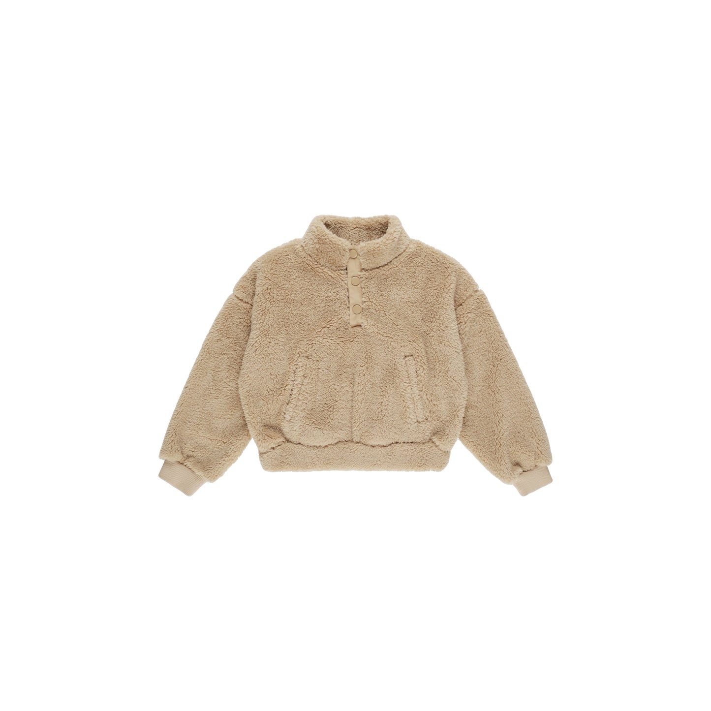 QUARTER-ZIP PULLOVER || GOLD