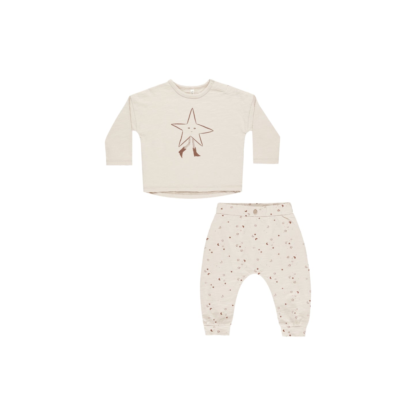 LONG SLEEVE TEE + PANT SET || TWINKLE