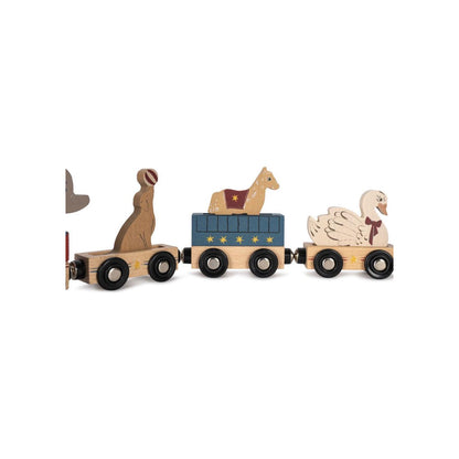 WOODEN ANIMAL TRAIN