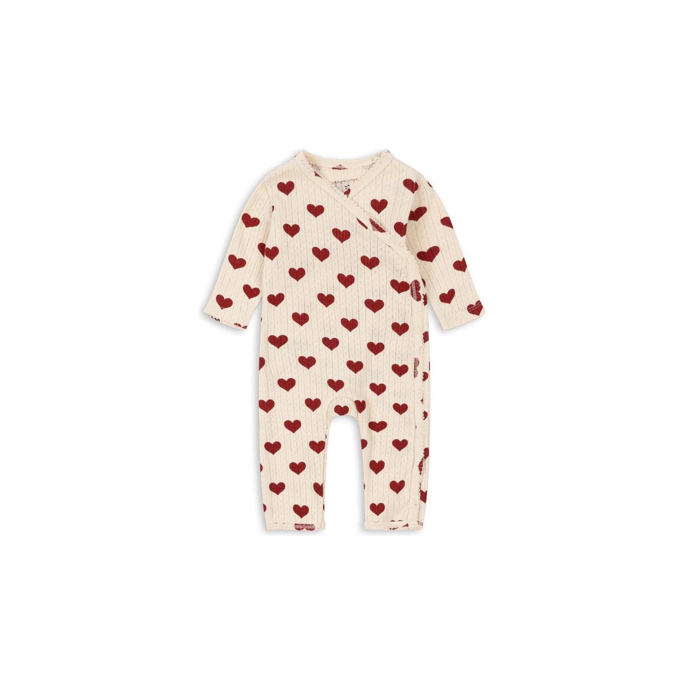 Girls Cotton Longall w/Hearts