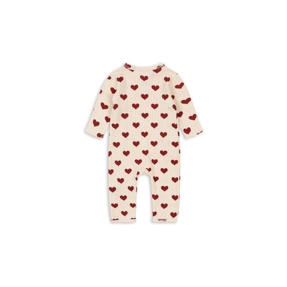 Girls Cotton Longall w/Hearts