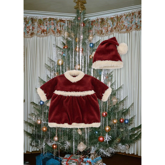 DOLL CHRISTMAS DRESS