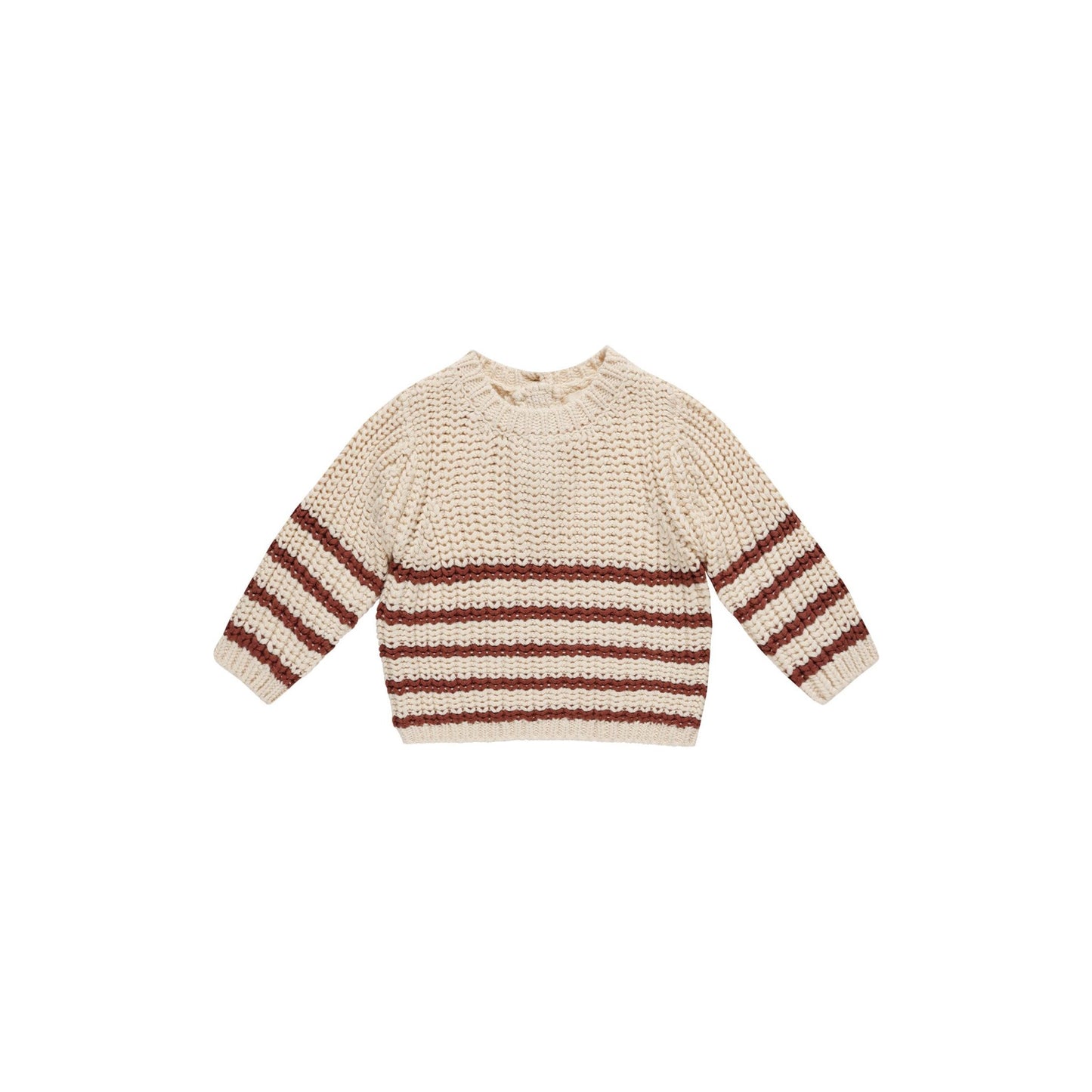 REX SWEATER || CRANBERRY STRIPE