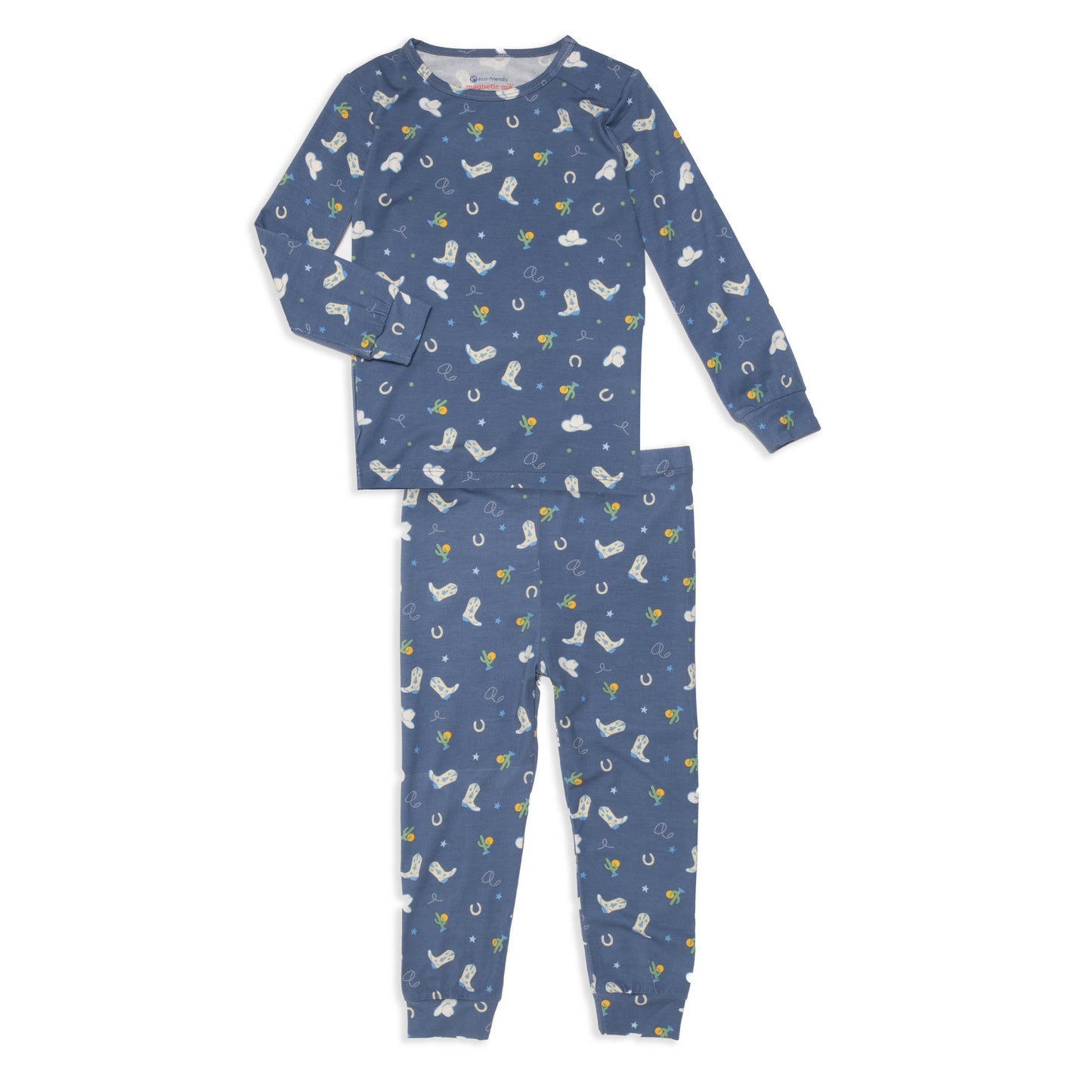 RODEO DRIVE BLUE L/S PAJAMA SET