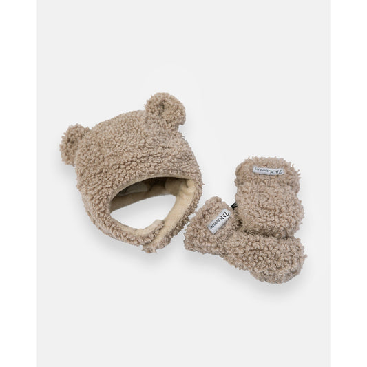 Hat & Mittens Set Teddy