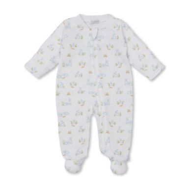 Bunny Patch Zip Footie