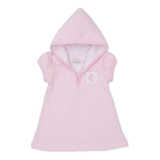 Pink Saturday Regatta Terry Cover Up