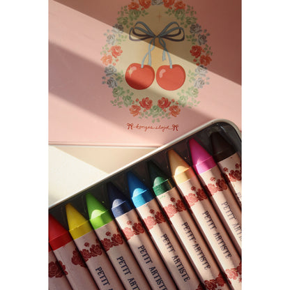 CRAYONS BEES WAX 10 PCS