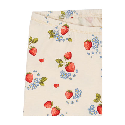 Strawberry Print Bike Shorts