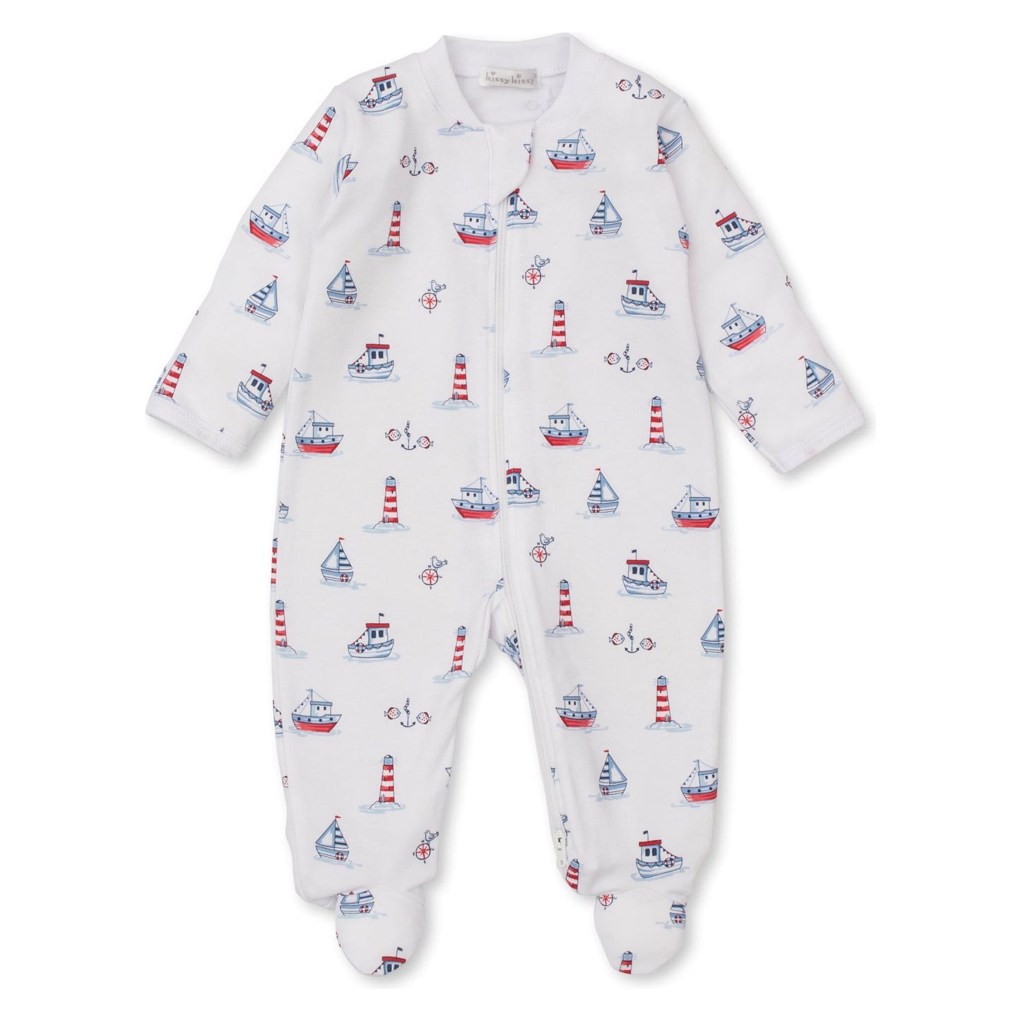 Seas The Day Footie W/Zip