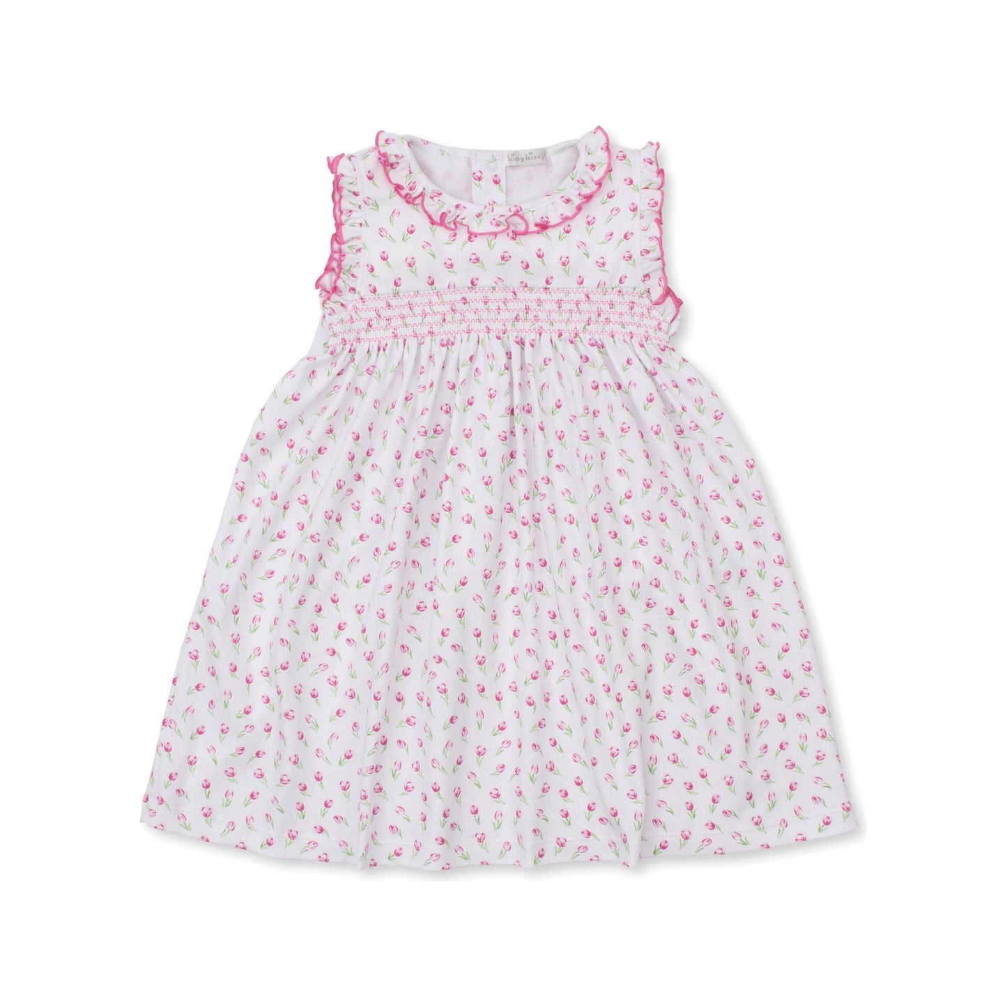 Tulip Blossoms Smocked Dress