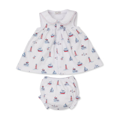 Girls Seas The Day Dress Set