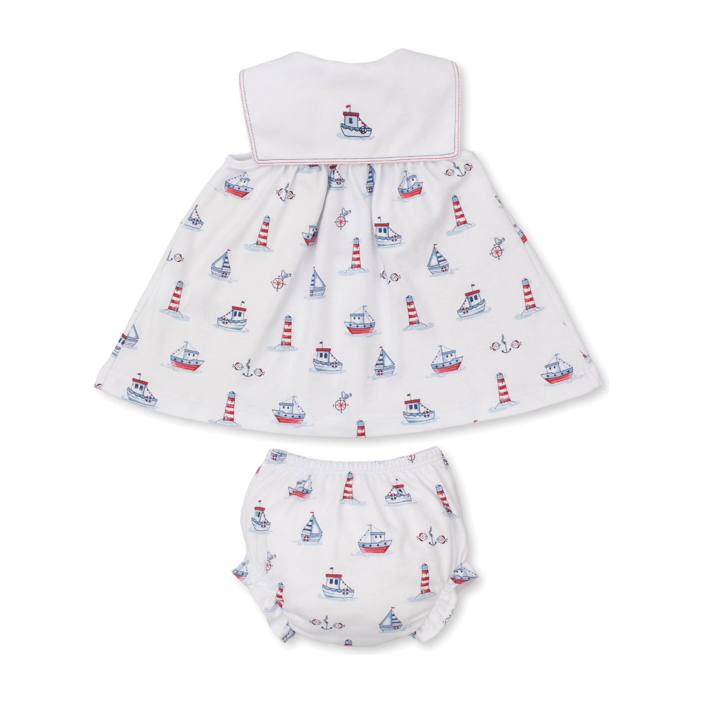 Girls Seas The Day Dress Set