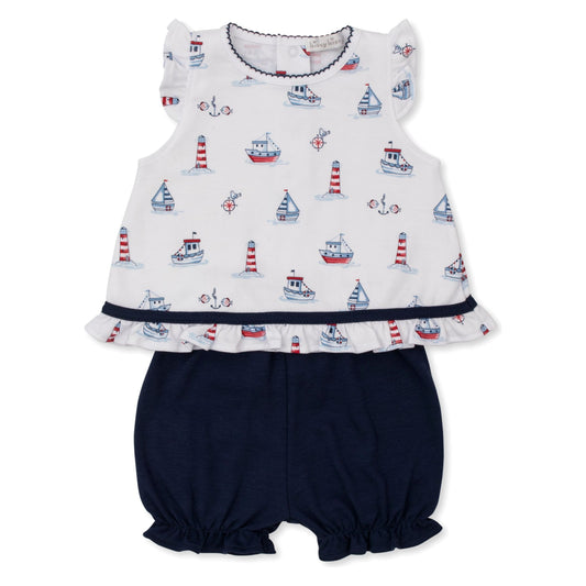 Girls Seas The Day Short Set