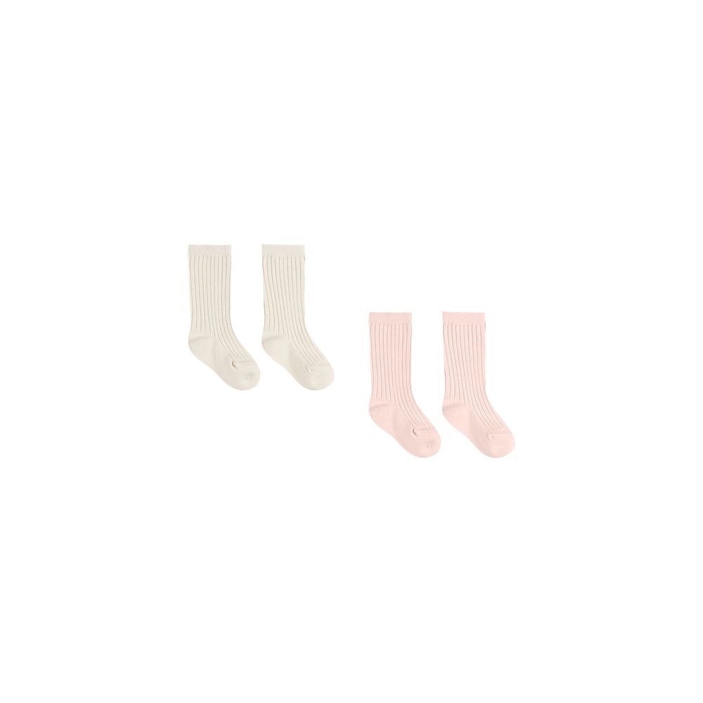 SOCK SET || IVORY, BUBBLEGUM