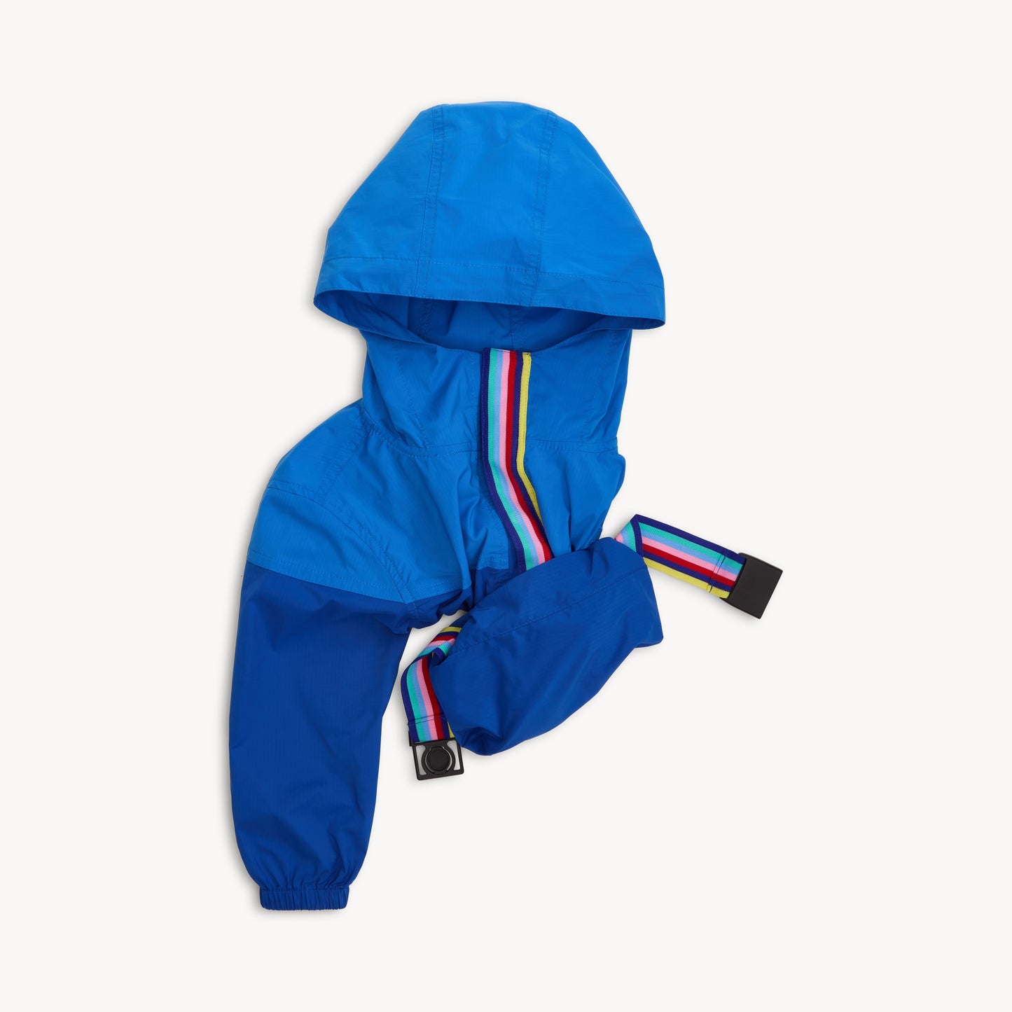 BLUE & BLUE NYLON C/B WINDBREAKER