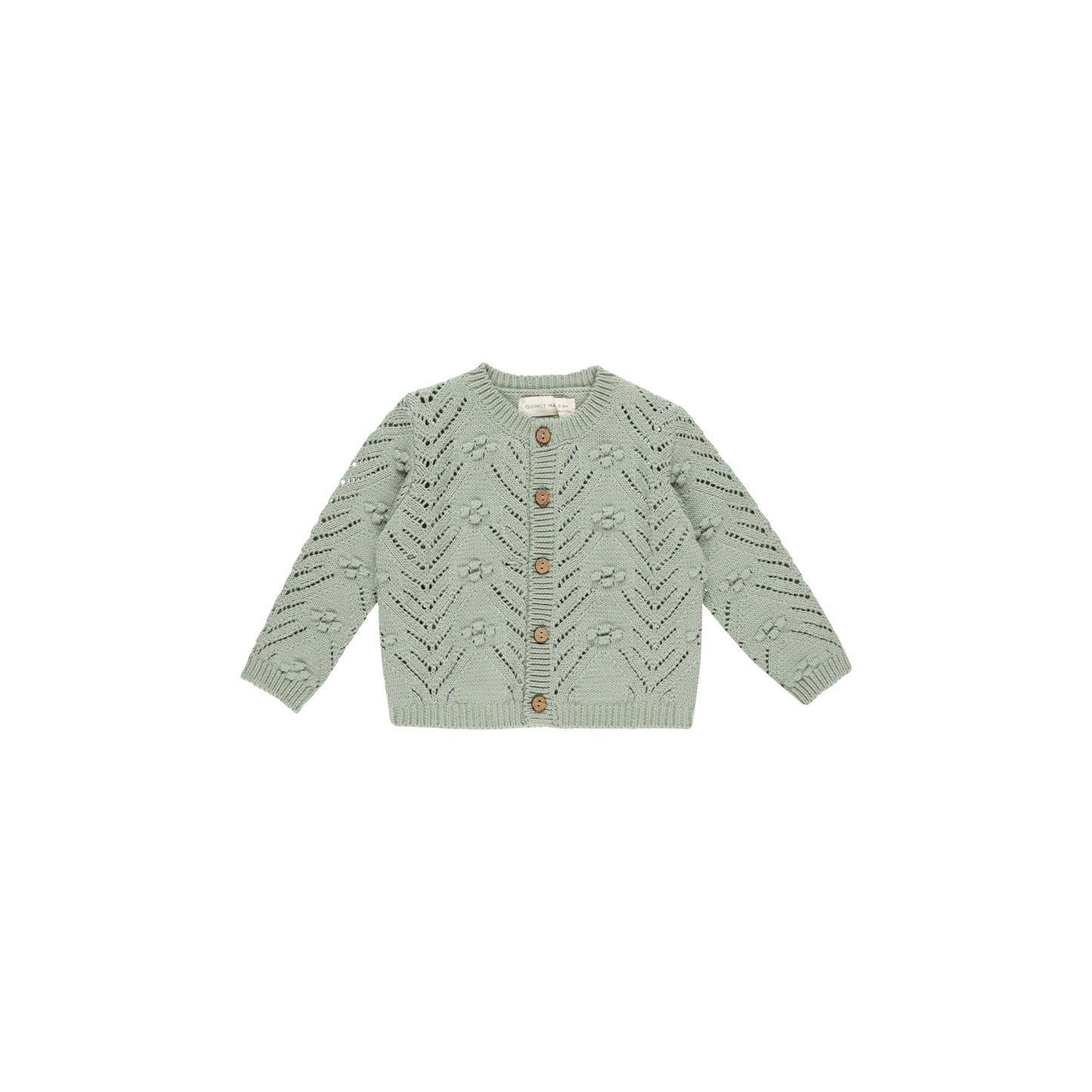KNIT CARDIGAN || SAGE
