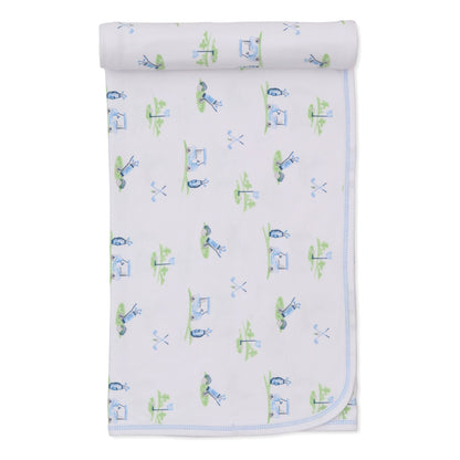 Blanket Fairway Foursome Blue