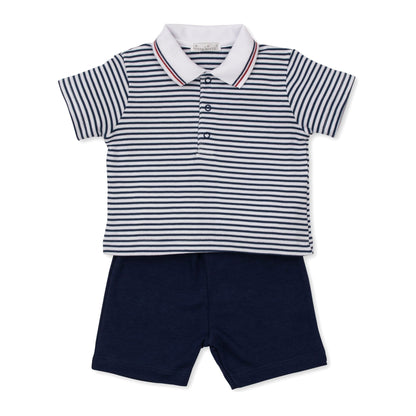 Short Set Bold Stripes
