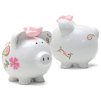 Paisley Piggy Bank