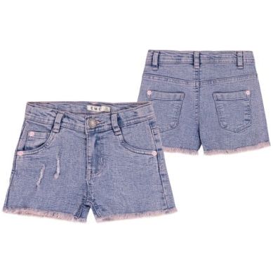 STRETCH DENIM SHORTS