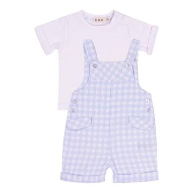 STRETCH JERSEY AND LINEN SET