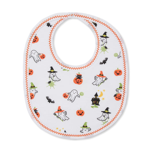 Ghostly Cheer Print Bib