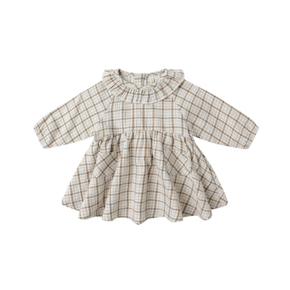 SIMONE DRESS || BLUE PLAID