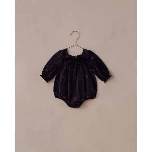 ANNETTE ROMPER | VELVET FLORAL
