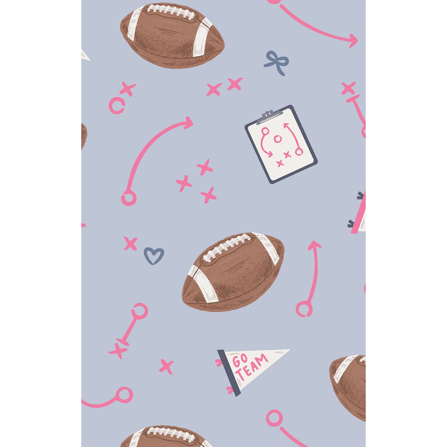 Touchdown Time - Lavender - 2 Way Zipper Romper