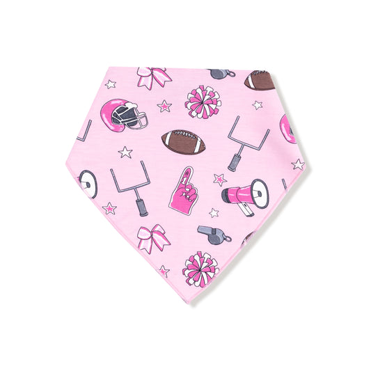 Game Day - Pink - Bandana Bib