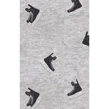 French Terry Sport - Hockey French Terry - Ruffle Sweatshirt