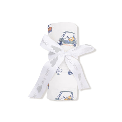 Zooming Golf Carts - Swaddle Blanket