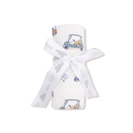 Zooming Golf Carts - Swaddle Blanket