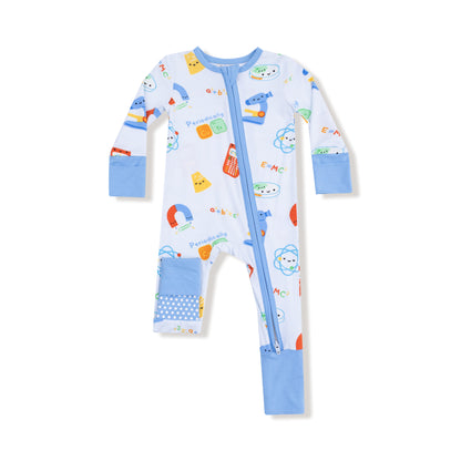 Future Scientist - Blue - 2 Way Zipper Romper
