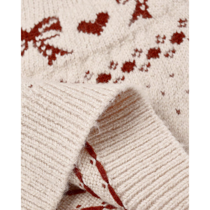 FAIR ISLE SWEATER || BOWS