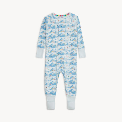Blue Apres Chic Modal Conv Coverall