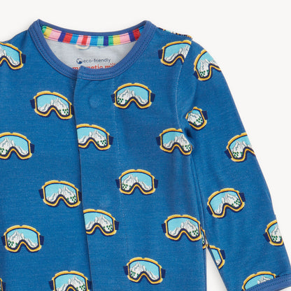 Blue Powder Playtime Modal Footie